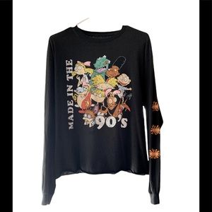 Nickelodeon long sleeve rugrats graphics tee